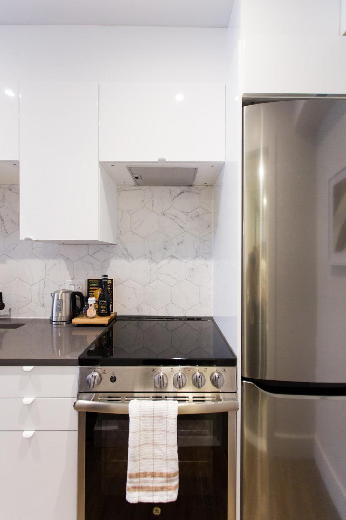 Scandinavian Studio With Full Kitchen And Bath By Den Stays Montreal Phòng bức ảnh